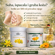 Set Neven + Gospina trava, prirodni