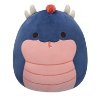 SQUISHMALLOWS Plišana igračka Cian mornarsko plavi bazilisk 30 cm, plava  