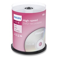 PHILIPS 1x100 DVD-R 4,7GB 16x SP