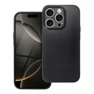 Maskica za Apple iPhone 15 Pro Mat, silikonska, mat, sa zaštitnim staklom, crna