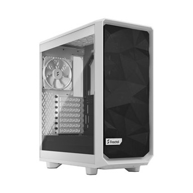 FRACTAL DESIGN Kućište Meshify 2 Compact Lite TG, ATX, bijelo, bez napajanja