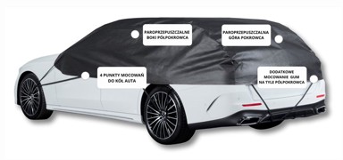 Polu-cerada za hatchback, M, 300 cm, Classic