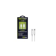 MAXMOBILE Kabel Lightning-USB-C, bijeli, 3A, 20W, 1.5m