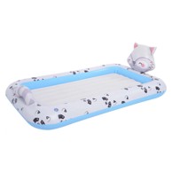 AVENLI Dječji krevet 143x83x42 cm, zračni, PVC, zelena-bijela