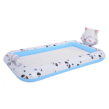 AVENLI Dječji krevet 143x83x42 cm, zračni, PVC, zelena-bijela