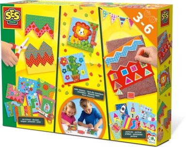 SES Učim se koristiti škarama, izrađivati mozaike i perforirati