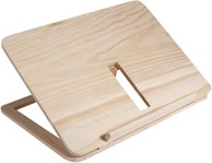 RAYHER Drveni stalak za tablet i knjige 62797000, 28 x 21 x 3.4 cm