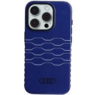 AUDI Etui IML, za iPhone 15 Pro, MagSafe, plava