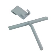 WENKO Silikonski brisač za tuš kabinu Mola Sivi