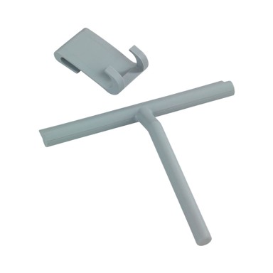 WENKO Silikonski brisač za tuš kabinu Mola Sivi