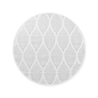 NORTHRUGS Okrugli unutarnji i vanjski tepih Duet 160 cm, sivi/boje slonovače