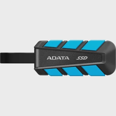 ADATA Vanjski SSD SC740, 2 TB, USB-C 3.2 Gen 2 (10 Gbit/s), crna/plava
