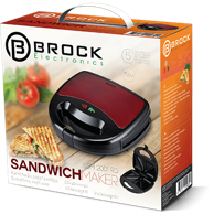 BROCK Toster za sendviče SSM 2001 RD