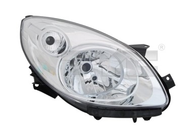 TYC Far RENAULT TWINGO 07-14 lijevi -12 H4 krom 20-1402-36-2