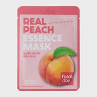 FARMSTAY Maska za lice Real Peach Essence Mask 1 kom/23 ml