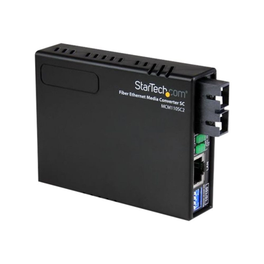 STARTECH Mrežni medijski pretvarač 100 Mbit/s 1310 nm, crni