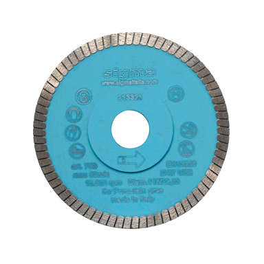 SIGMA Dijamantna rezna ploča fi 125