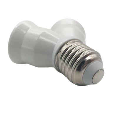 Lamp holder y-type adapter e27 bijeli
