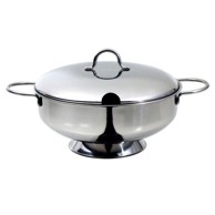 Jušnik s poklopcem, 22 cm