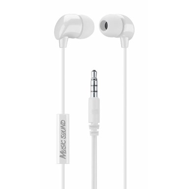 CELLULARLINE Slušalice In-Ear, bijele, 3.5mm