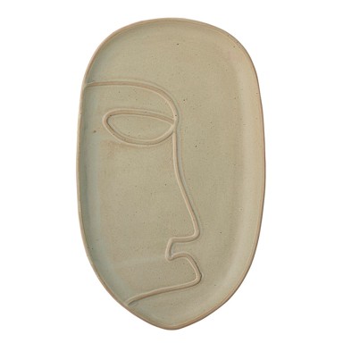 BLOOMINGVILLE Ukrasni pladanj od kamenine Ngan