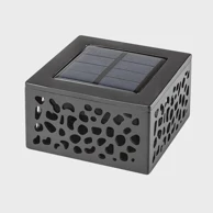 Solarna svjetiljka Medulin, LED 0,5W, 8lm, IP44, crna