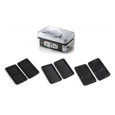 DOMO Toster DO9136C, 3u1, višenamjenski pekač, inox