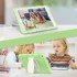 NIKCORP Oklopna maska za iPad Mini 6 s ugrađenim postoljem trodijelna zaštitna futrola za tablet, zelena
