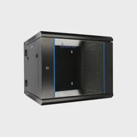 EXTRALINK Rack ormar 12U 600×600 AZH, zidni, dvodijelni, crni