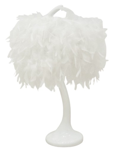 Dekorativna podna lampa GT60026PL-PU, bijela