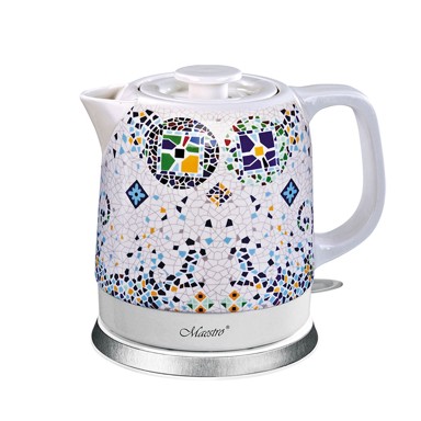 MAESTRO Keramičko kuhalo za vodu MR-068-MOSAIC, zapremnina 1,5 L, snaga 1500 W, keramika