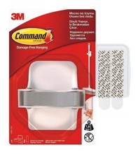 SILA Command držač za četku i metlu 1 držač + 2 remena