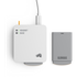GLORIOUS Gaming slušalice GHS Wireless InfinitePlay, bežične, Bluetooth, s postoljem za punjenje, bijele
