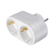 TRANSMEDIA Višestruki adapter 2x CEE 7/7 utikač