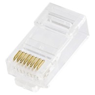 Modularni konektor, RJ45, kategorija 6, UTP, Easy Connector, pakiranje 100 komada