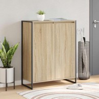 Ormar za cipele od konstruiranog drva 79 x 36 x 100 cm, sonoma hrast