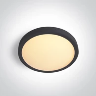 Tanka okrugla LED plafonjera, DM62020AU/B/V, 12 W, CCT, UGR19, 230 V, crna