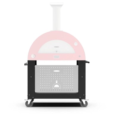 ALFA FORNI Base 3 Pizze, Moderno, crni