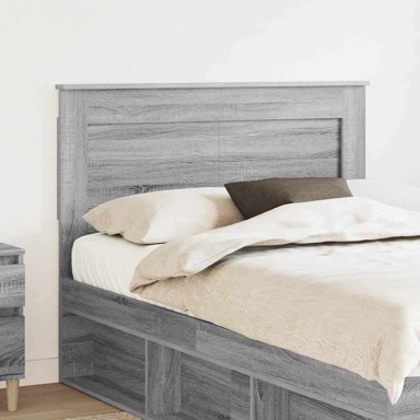 Uzglavlje siva sonoma 120 cm konstruirano drvo
