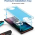 TECHSUIT Kaljeno staklo Premium SwitchAura s aplikatorom NS1 za Nintendo Switch 2, prozirno