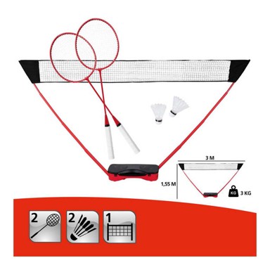 DONNAY Set za badminton, 5 dijelova