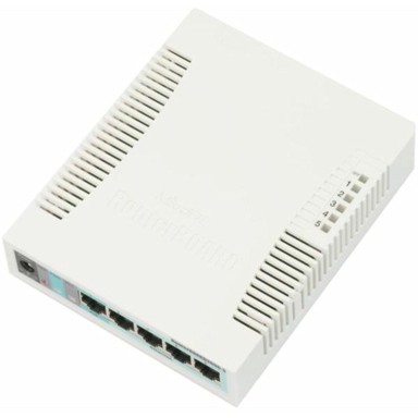 MIKROTIK Smart switch RB260GS, 5x GE, 1x SFP, desktop