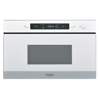 WHIRLPOOL Ugradbena mikrovalna pećnica s grilom AMW 4920/WH, 22 l, 1700 W, bijela