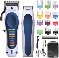 WAHL akumulatorski trimer za kosu i bradu Color Pro Lithium, kombi set