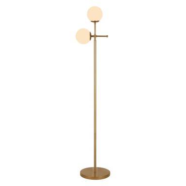 SQUID LIGHTING Podna lampa zlatne boje Kruva, visina 174 cm