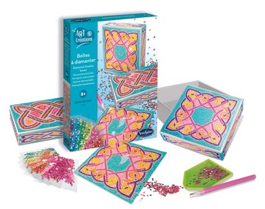 ART & CREATIONS Set Boites A Diamanter, Keltski Motivi