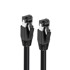 Mrežni spojni kabel, S/FTP, kategorija 8.1, AWG 24, LSZH, duljina 7,5 m, crna
