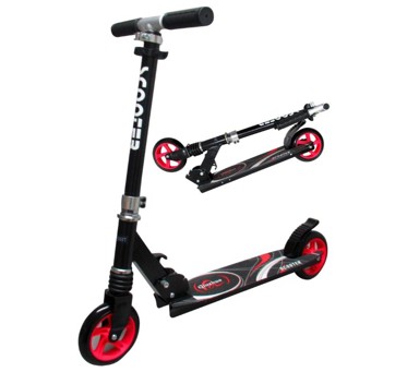 R-SPORT Romobil H7, crno - crveni