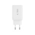 TECH-PROTECT Punjač NC45W GaN, 2×USB-C, 45W, bijeli