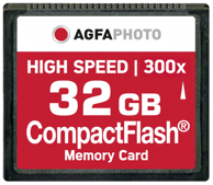 AGFAPHOTO Memorijska kartica Compact Flash 32GB Visoka brzina 300x MLC